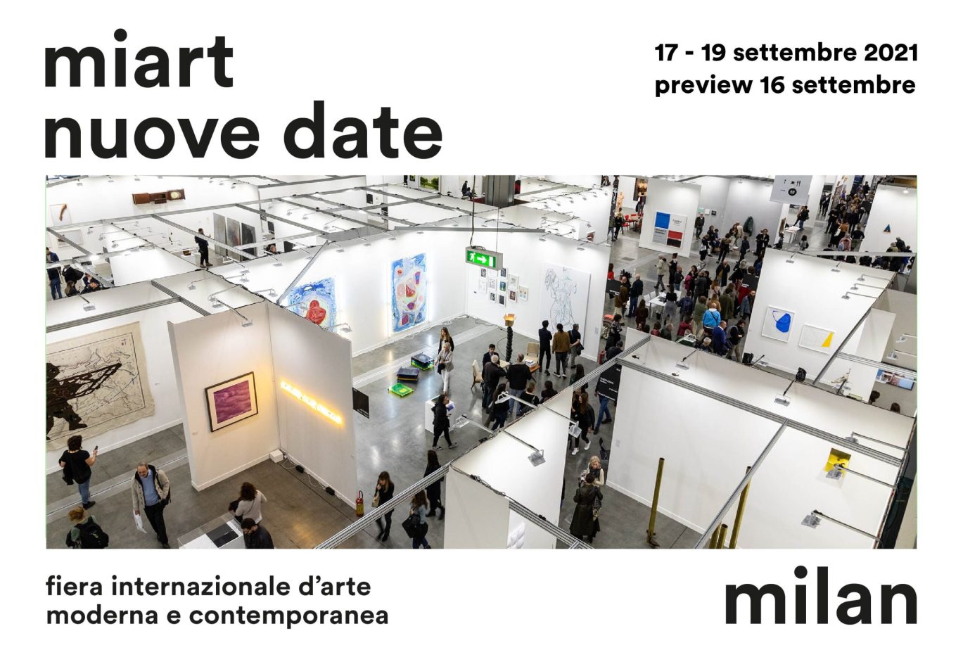 Miart 2021, la prima fiera d’arte a tornare in presenza in Europa