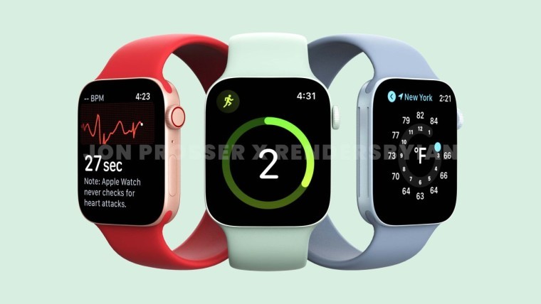 Apple Watch Series 7, in arrivo a Settembre. Online le prime immagini in rendering