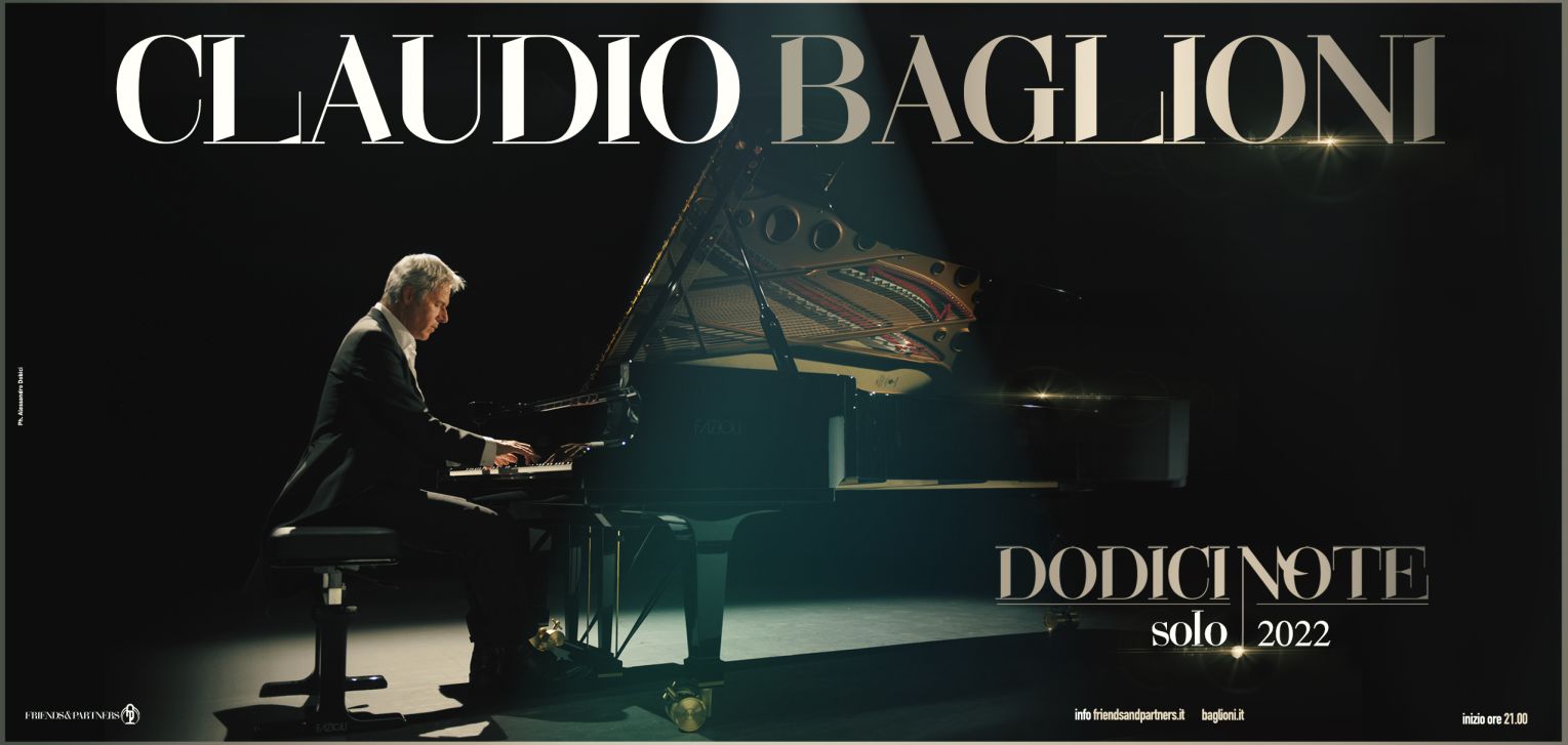 Claudio Baglioni, a grande richiesta aggiunti altri 10 nuovi appuntamenti live al tour nei teatri “Dodici Note Solo”