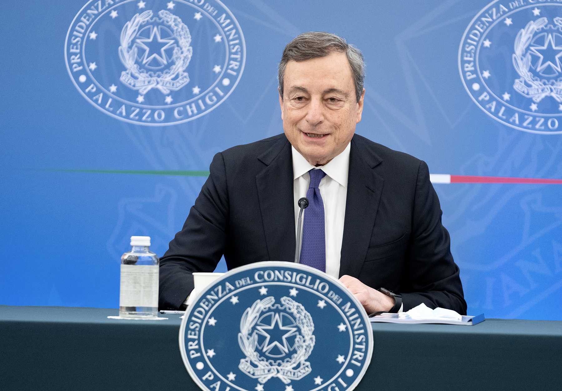 Premier Draghi: “Italia richiesta come garante sia da Ucraina che da Russia”