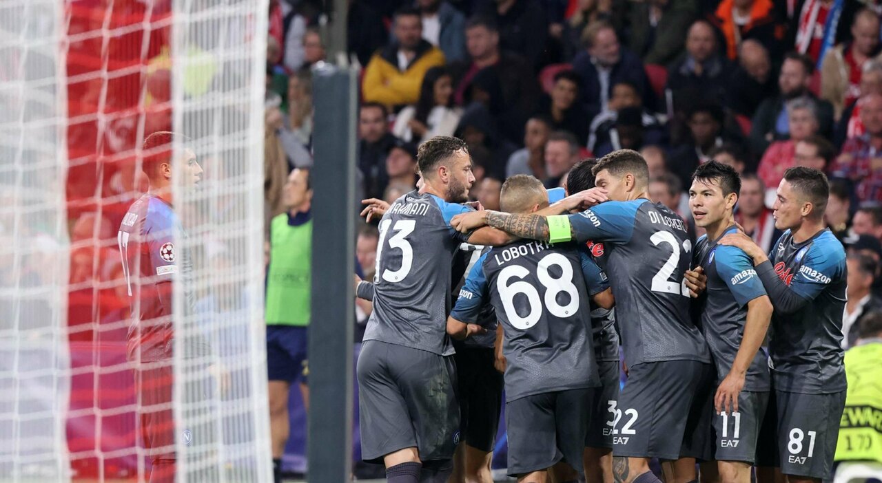 Anche in Champions il Napoli stravince e affascina: va sotto ma poi ne segna 6 all’Ajax!