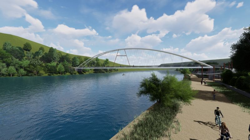 Camminare sull’Adda, ecco come. Un ponte di 105 metri sospeso nel vuoto