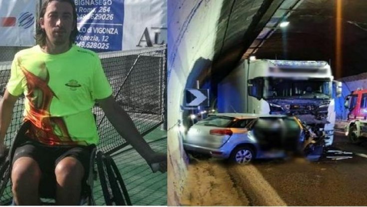 Tragico incidente in autostrada: muoiono atleta paralimpico e due dei suoi figli
