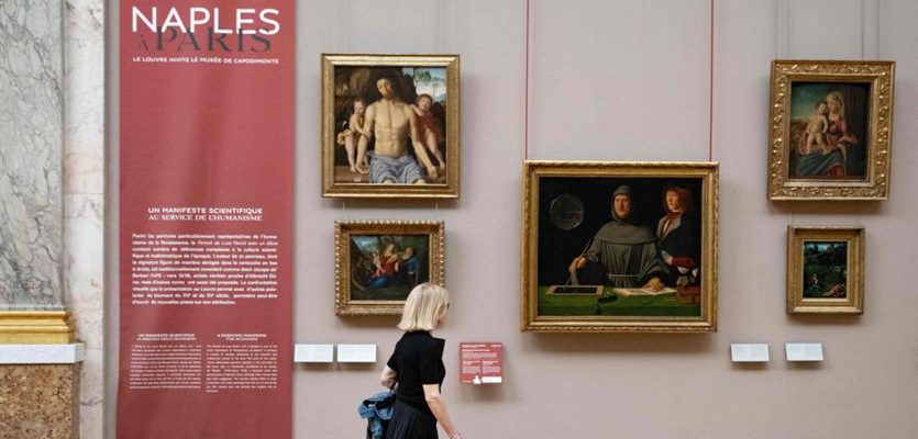 “Napoli a Parigi” inaugurata al Louvre, dal Presidente Mattarella e premier Macron, mostra con 60 opere provenienti dal Museo di Capodimonte
