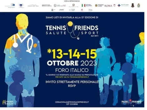 Tennis&Friends, visite gratuite, analisi del sangue e check up gratis