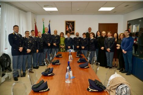 Questura di Monza e della Brianza: cerimonia di insediamento del nuovo Questore dott. Salvatore Barilaro