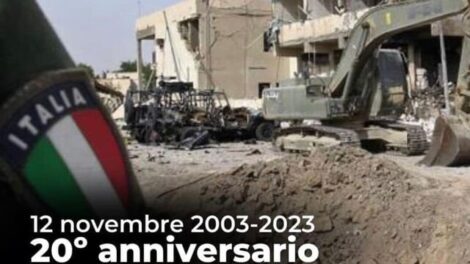 20 anni dalla strage di Nassiriya, la premier Giorgia Meloni: “L’Italia onora chi ha sacrificato la vita per la pace”