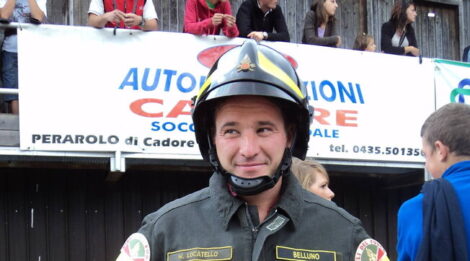 Walter Locatello, papà da pochi mesi, il vigile del fuoco disperso nel Bellunese
