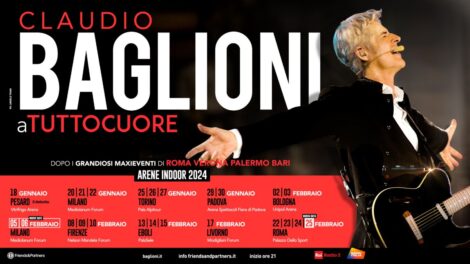 Claudio Baglioni:   il Rock-Opera-Show “aTUTTOCUORE” si arricchisce di 3 date nelle grandi arene indoor del 2024
