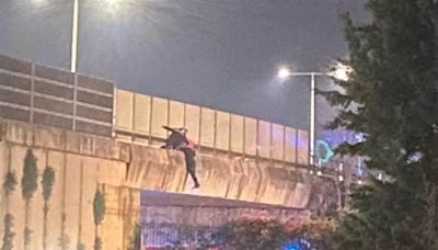 Bari, tenta di buttarsi dal ponte a Natale: salvata dai carabinieri