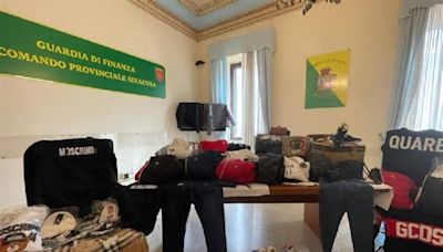GDF di Siracusa: sequestrati capi contraffatti durante una diretta streaming