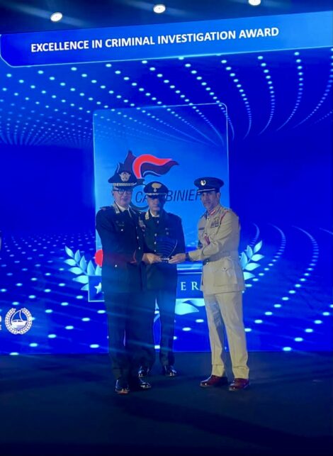 Arma dei Carabinieri premiata a Dubai al “World Police Summit – World Police Award 2024”