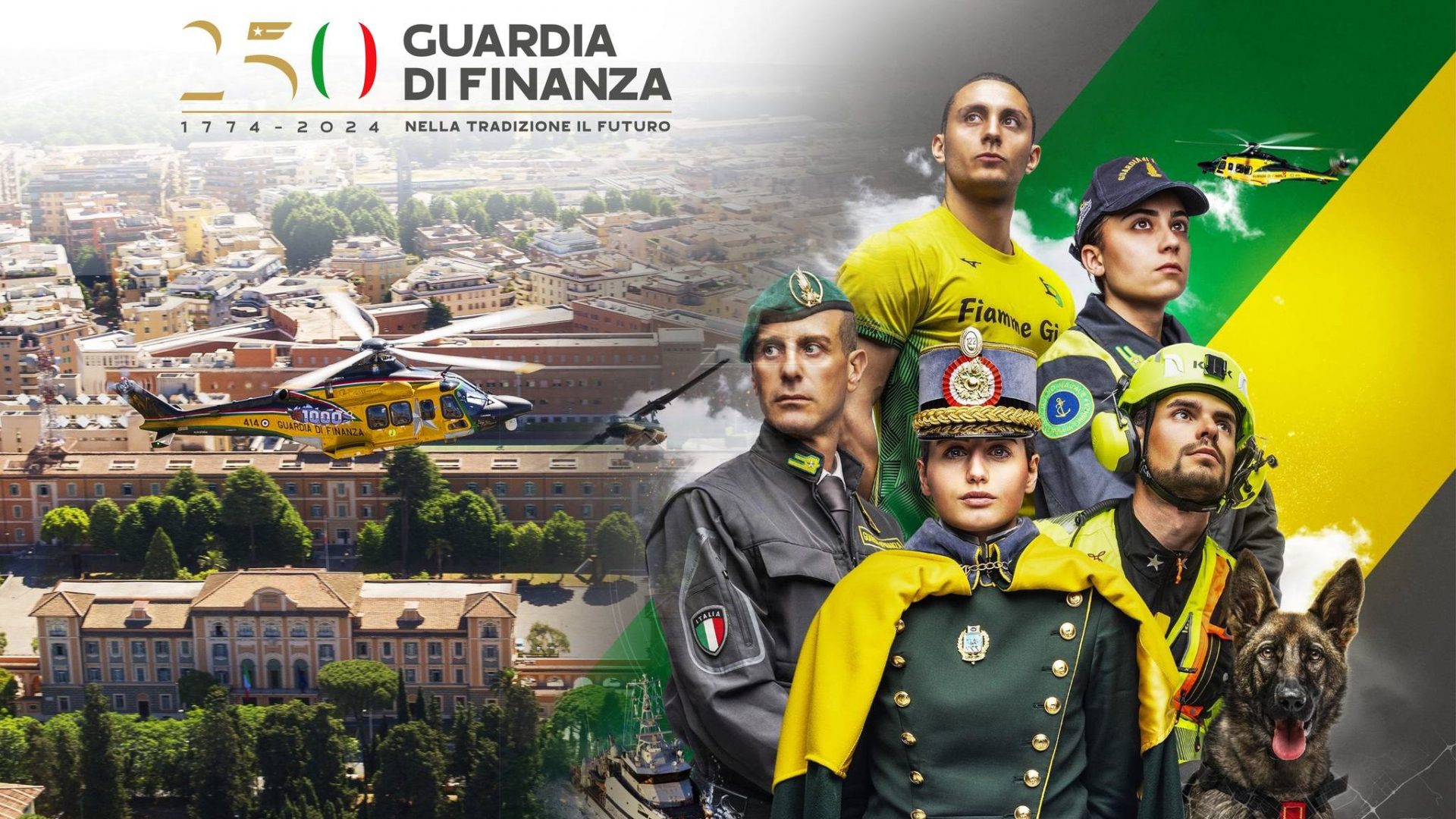 250 dalla nascita della Guardia di Finanza, le celebrazioni a Roma a partire da oggi sino al prossimo 24 giugno