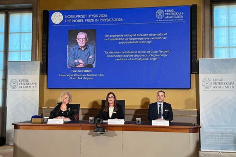Nobel per la Fisica 2026 a Francis Halzen: premiata la scoperta dei neutrini cosmici